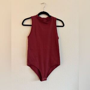 Anthropologie ribbed bodysuit size L/XL